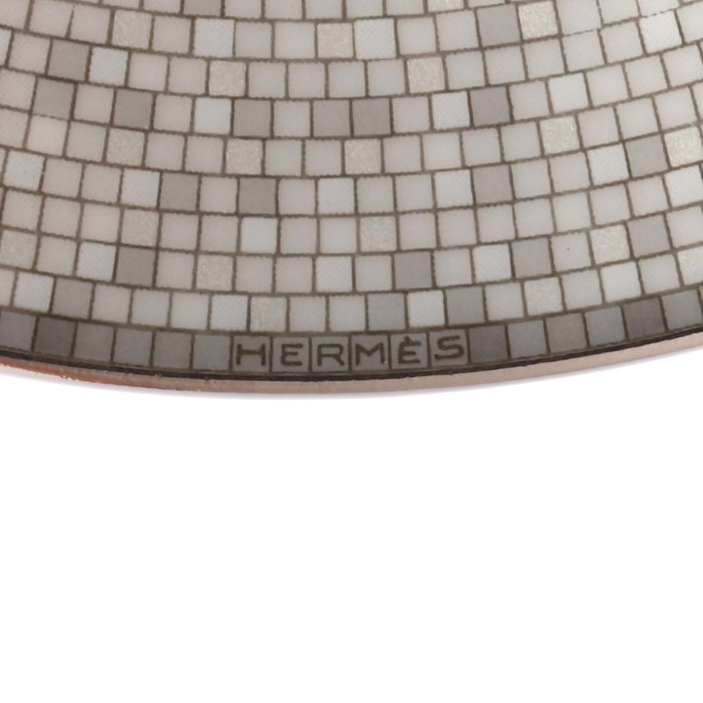 Porcelain Mosaique Au 24 Platine Tea Cup And Saucer Set Of 2 Platinum