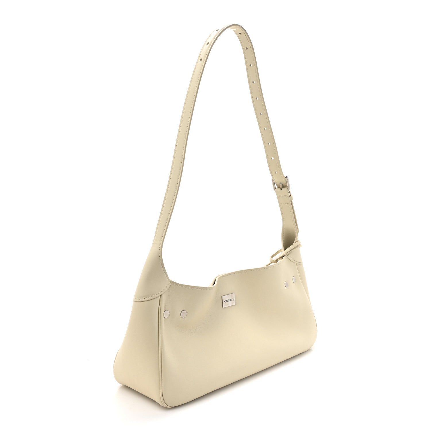 Balenciaga Smooth Calfskin Small Bel Air Shoulder Bag Soya 3 of 12