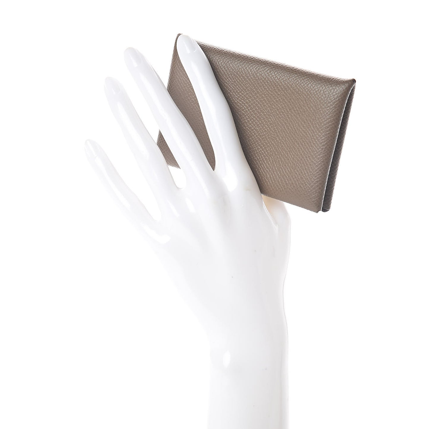 Epsom Calvi Card Case Etoupe