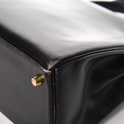 Hermes Box Kelly Retourne 28 Black 39 of 39