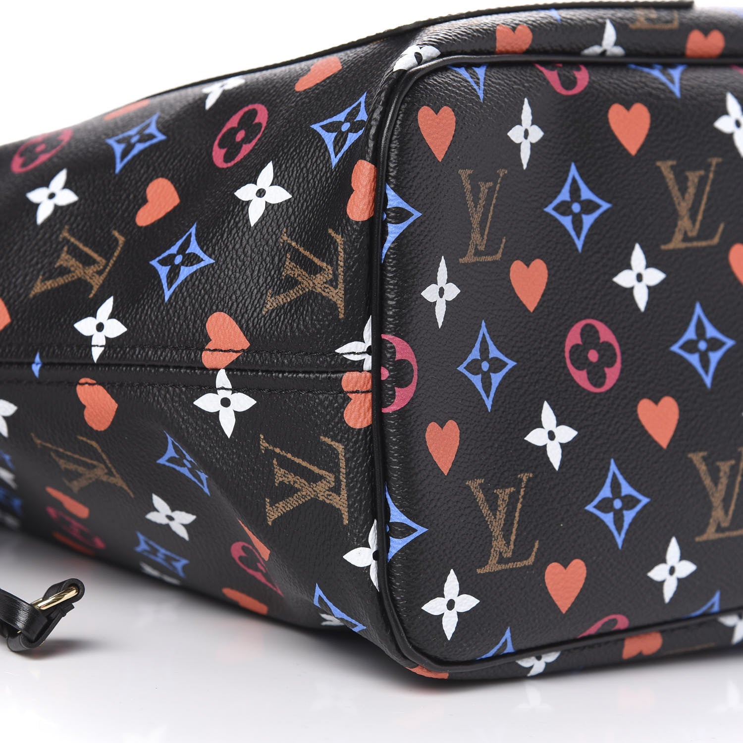 Louis Vuitton Game On Neverfull MM Black 8 of 10