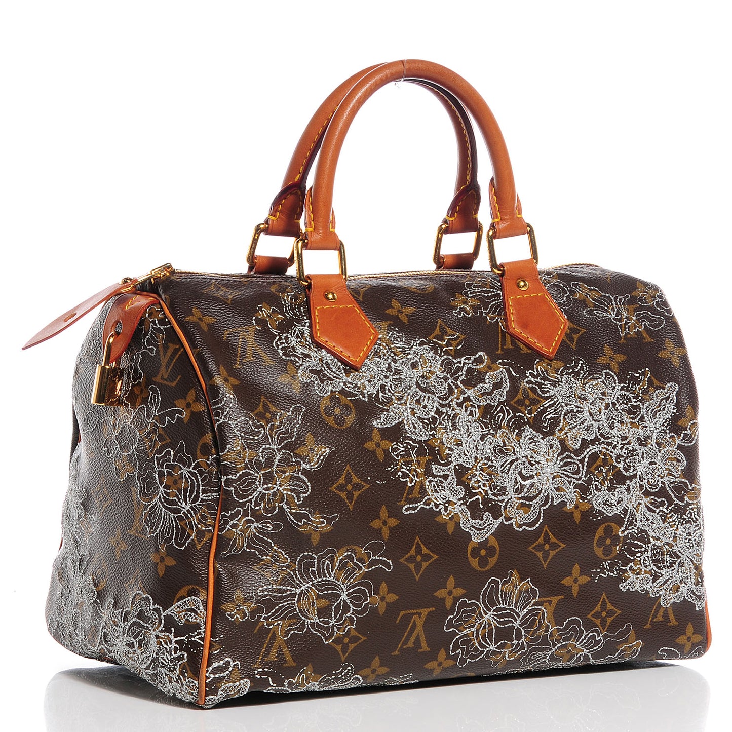 Monogram Dentelle Speedy 30 Silver