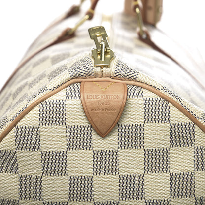 Louis Vuitton Damier Azur Keepall 50 5 of 9
