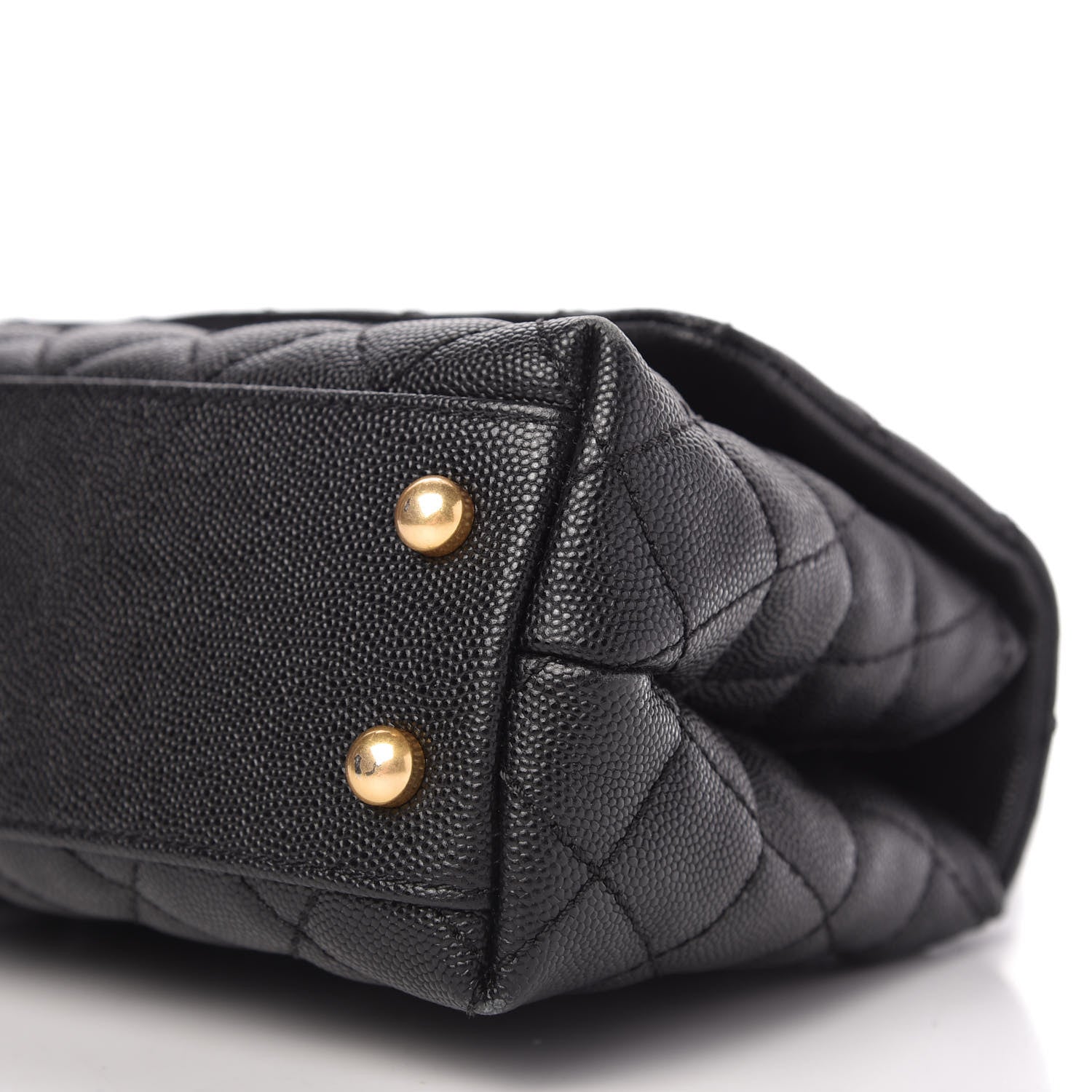 Chanel Caviar Quilted Mini Coco Handle Flap Black 7 of 11