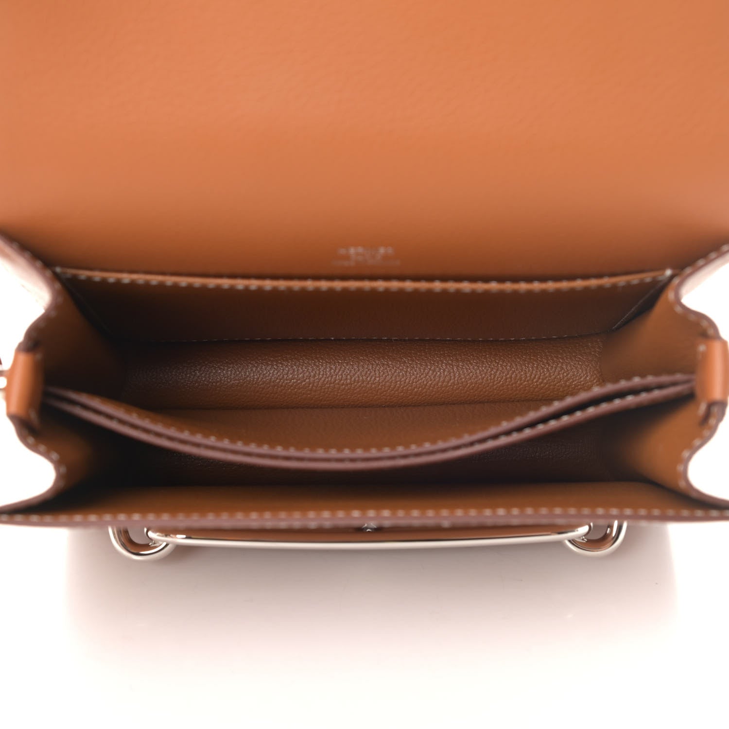 Hermes Evercolor Mini Sac Roulis Gold 4 of 4
