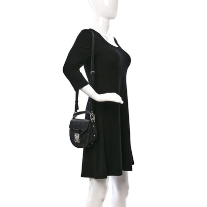 MCM Visetos Mini Patricia Crossbody Bag Black 2 of 8