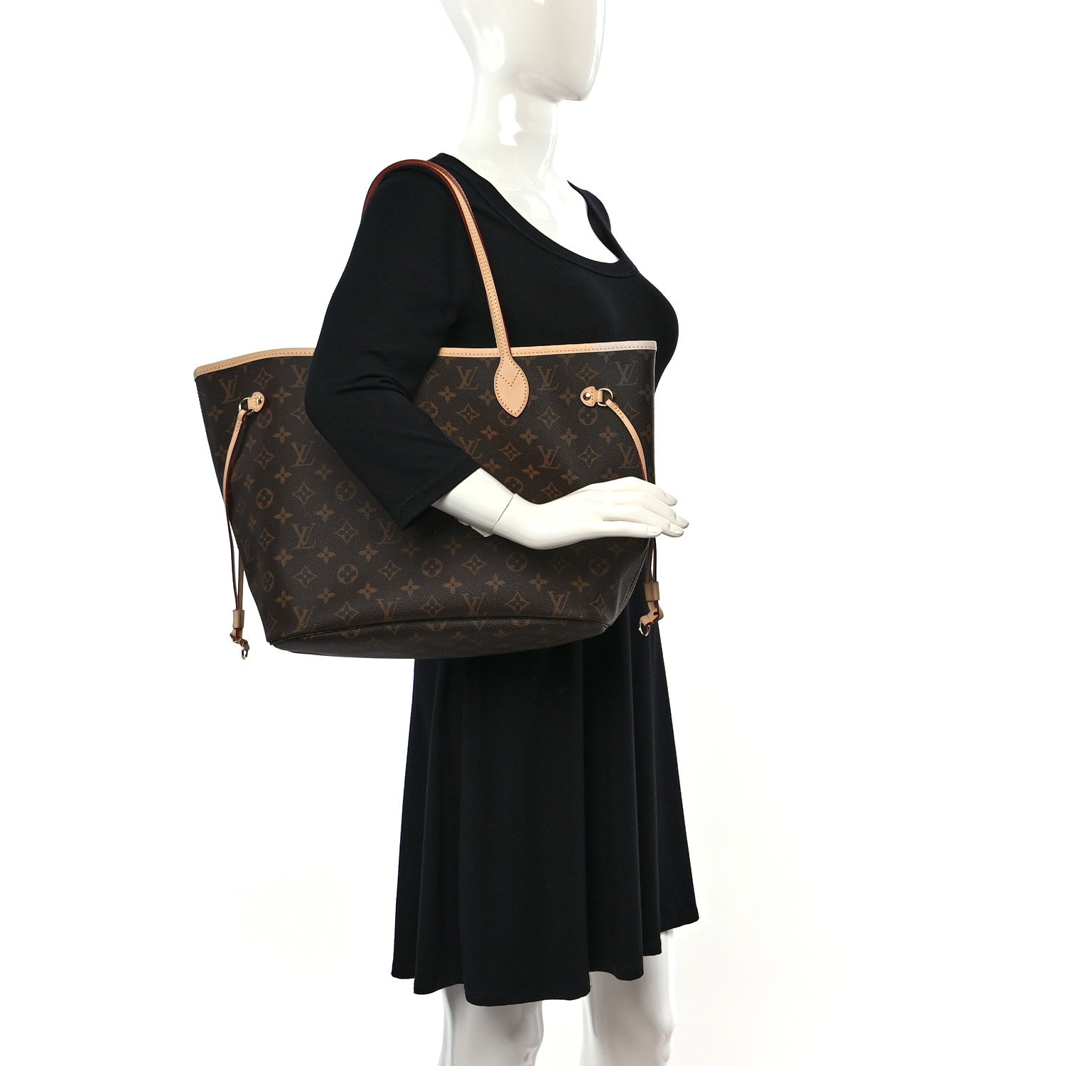 Louis Vuitton Monogram Neo Neverfull MM Pivoine 3 of 10