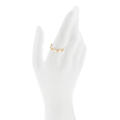 Cartier 18K Yellow Gold 3.5mm LOVE Wedding Band Ring 61 9.5 2 of 5