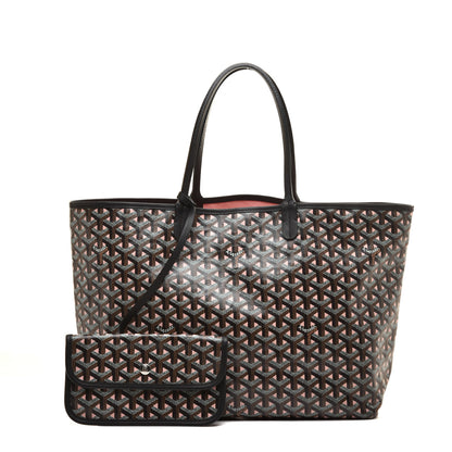 Goyard Goyardine Saint Louis Claire Voie PM Black Pink 1 of 8