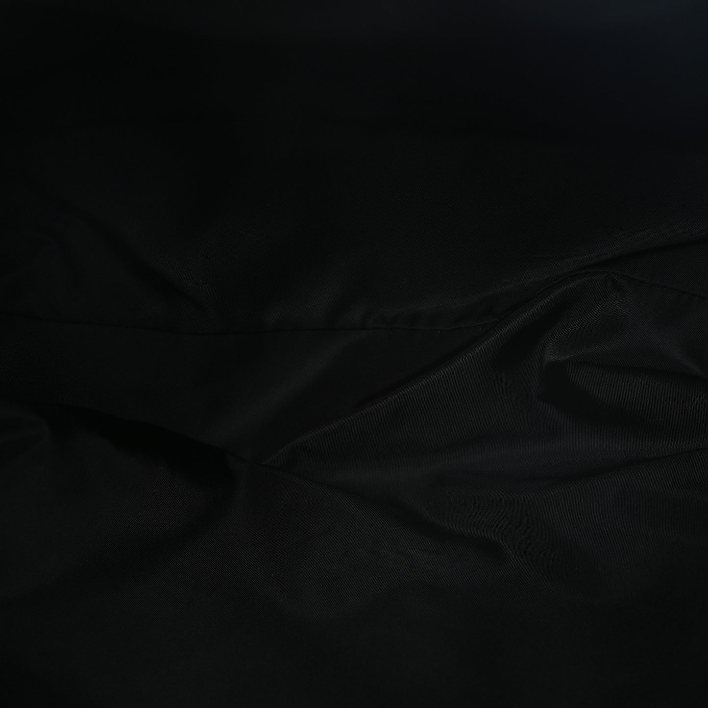 Tessuto Nylon Saffiano Shopping Tote Black