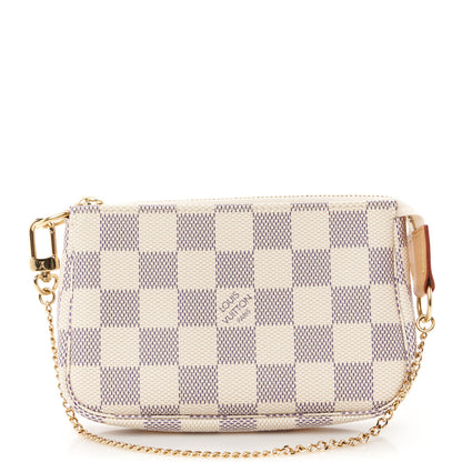 Louis Vuitton Damier Azur Mini Pochette Accessories 1 of 11