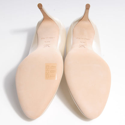 Louis Vuitton Calfskin Wonders Pumps 36.5 Off White 5 of 9