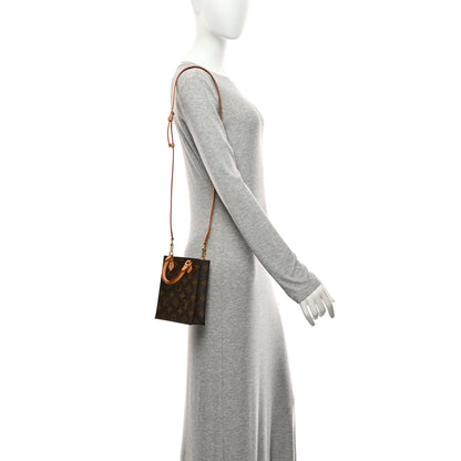 Louis Vuitton Monogram Petit Sac Plat 2 of 9
