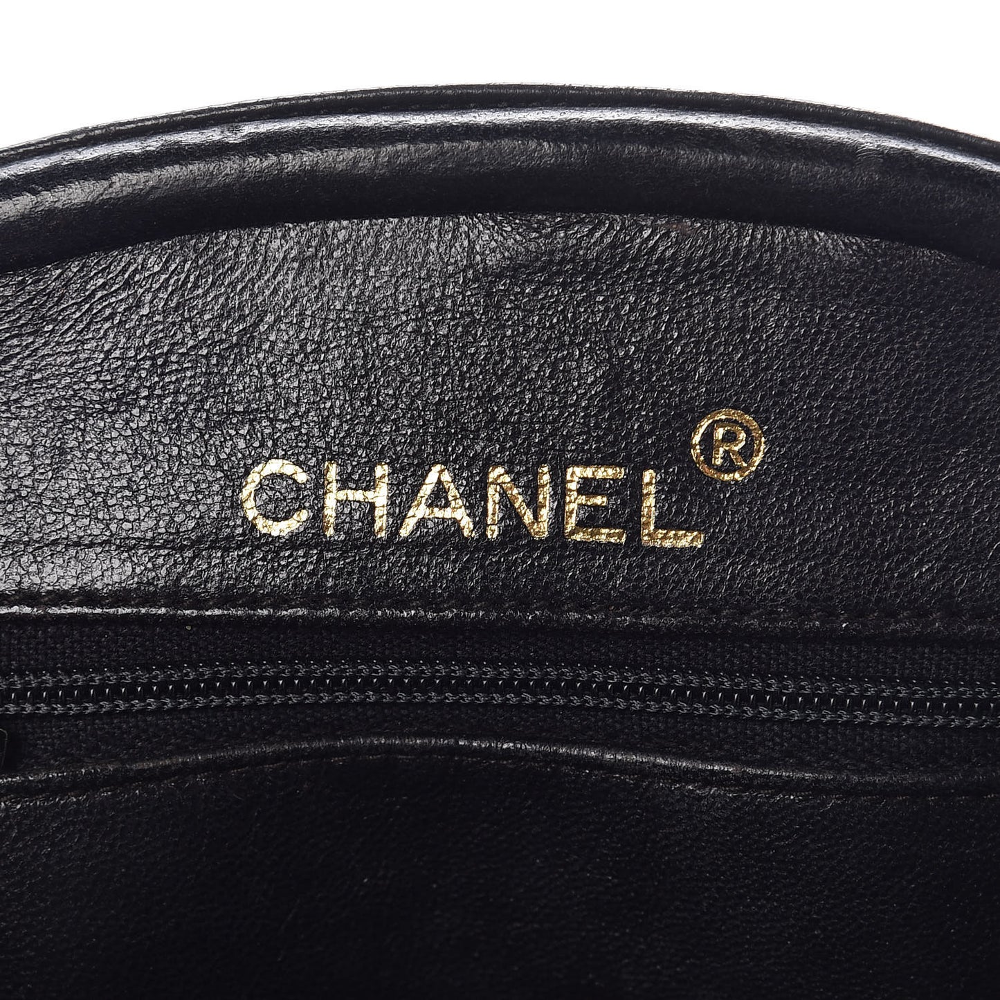 Lambskin Quilted Frame Bag Black
