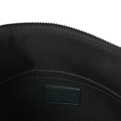 Louis Vuitton Monogram Shadow City Keepall Forest Green 6 of 9