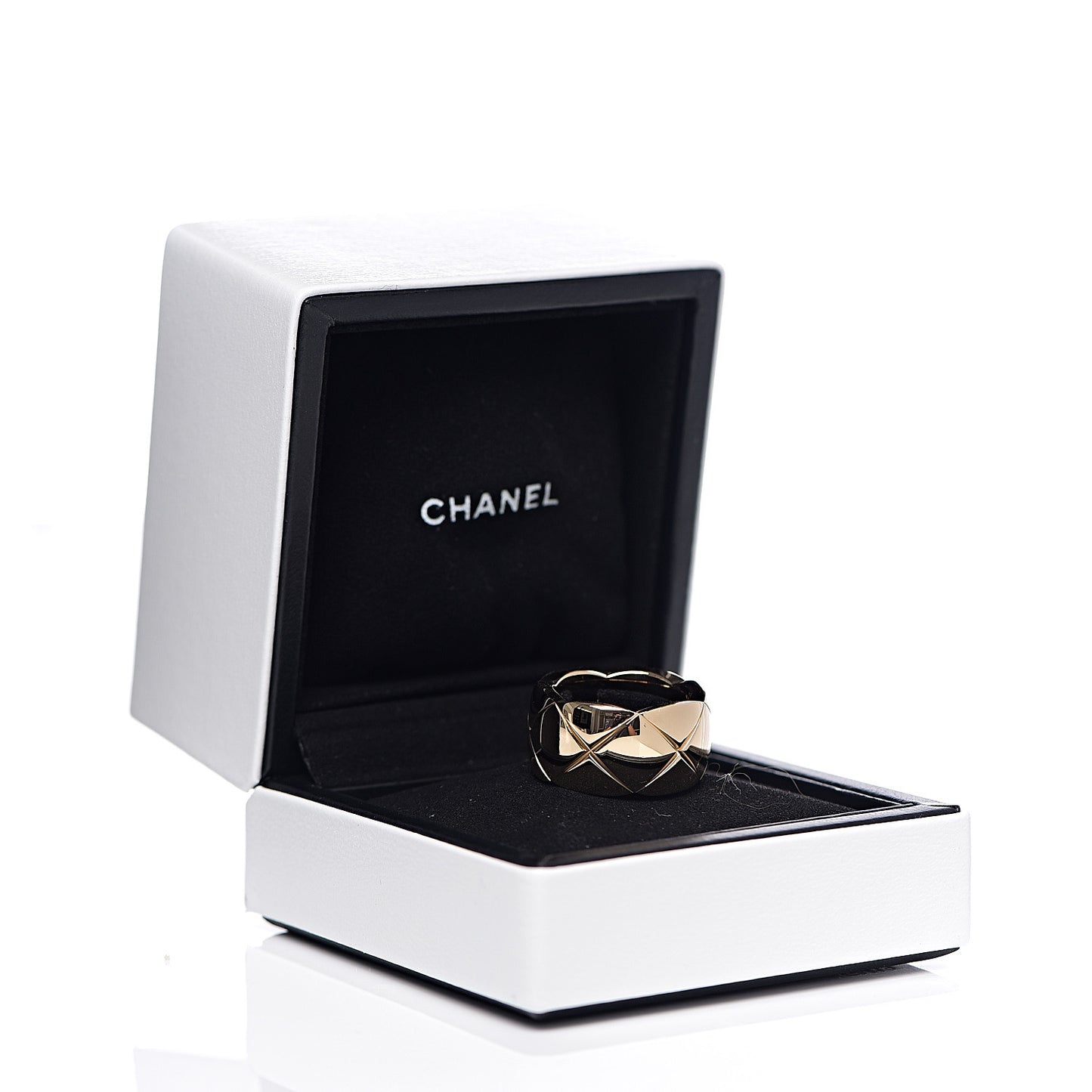 18K Yellow Gold Medium Coco Crush Ring 51 5.75