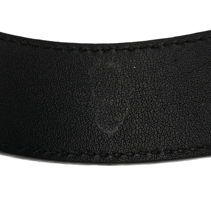 Gucci Moon Calfskin Double G 30mm Belt 80 32 Black 6 of 6