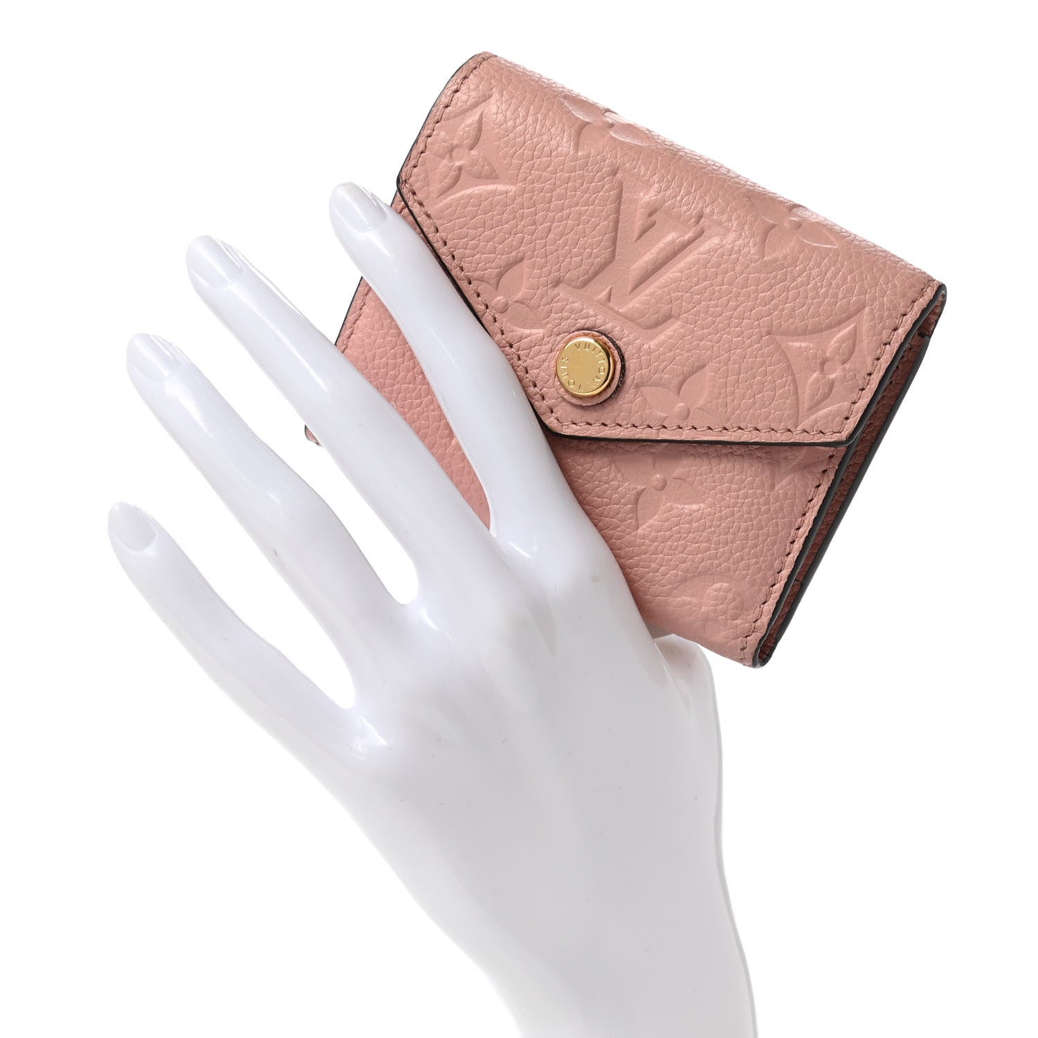 Louis Vuitton Empreinte Zoe Wallet Rose Poudre 2 of 8