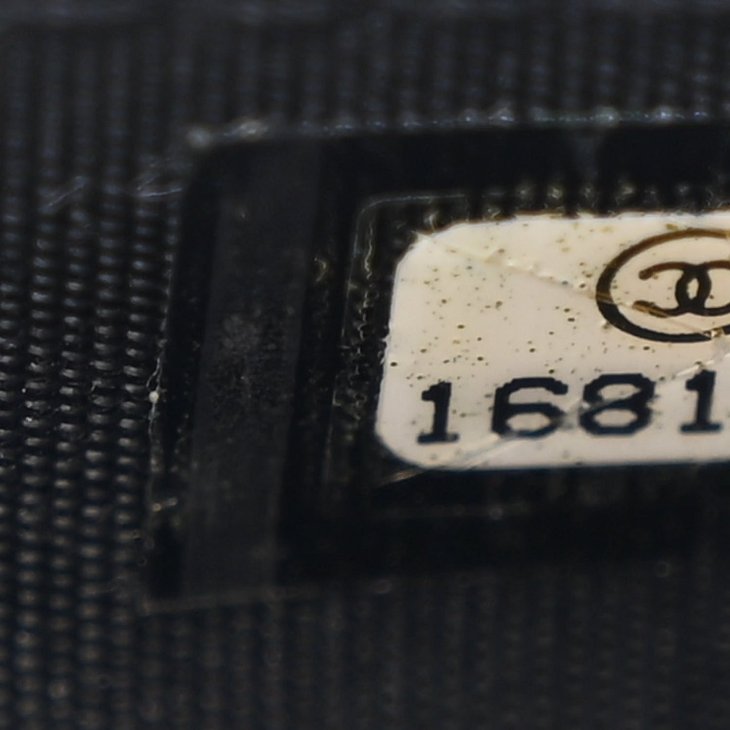 Glazed Calfskin Boy Wallet On Chain WOC Black