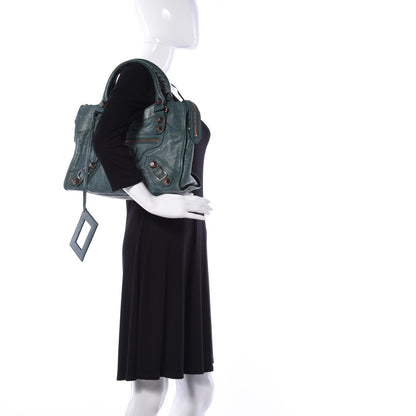 Balenciaga Agneau Giant 21 Rose Gold Hardware City Vert Menthe 3 of 10