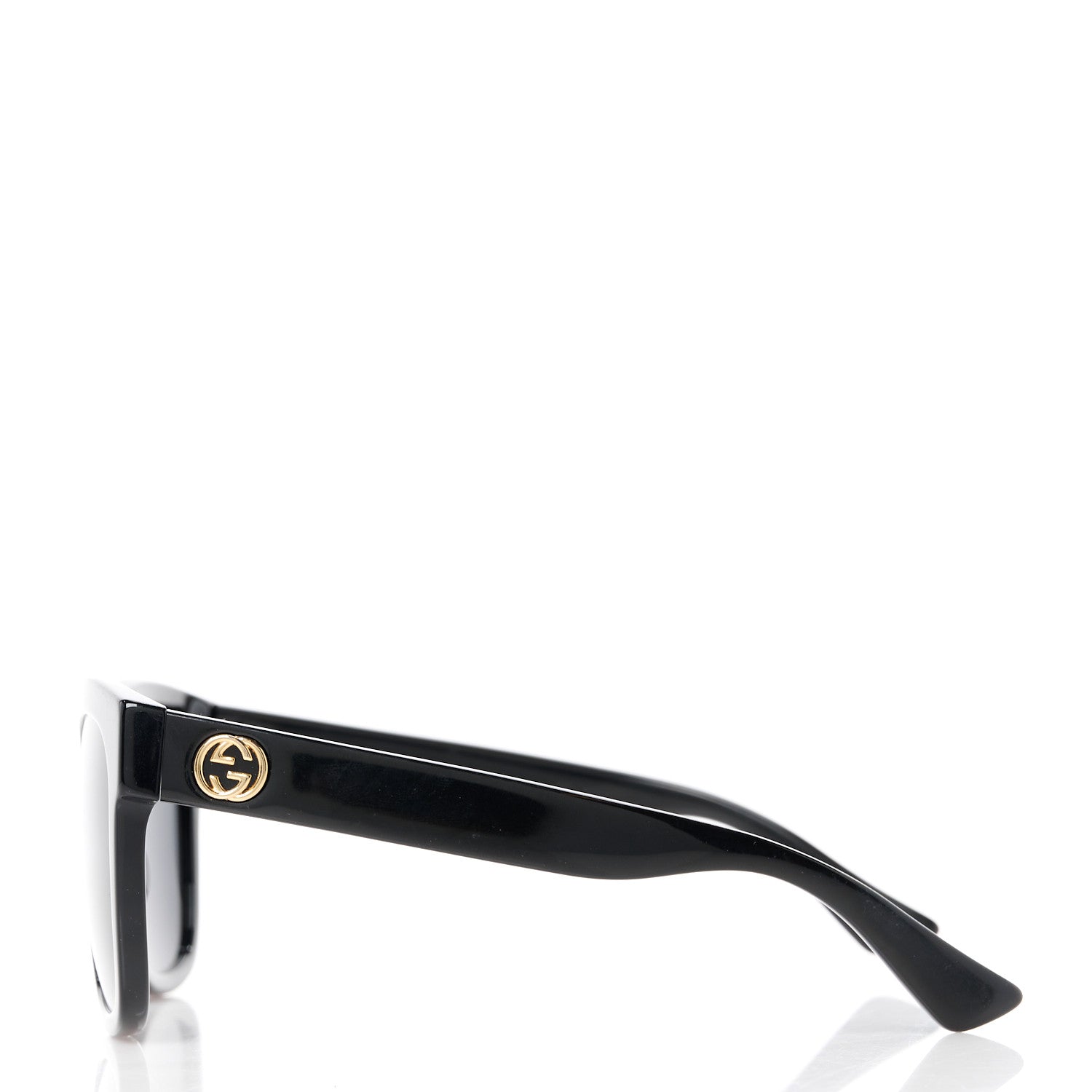 Gucci Acetate Square Frame Sunglasses GG0034S Black 3 of 8