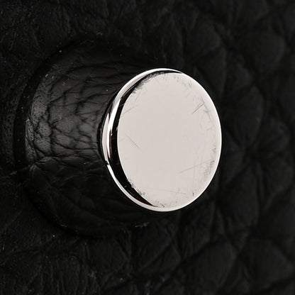 Hermes Taurillon Clemence Picotin Lock 22 MM Black 11 of 12