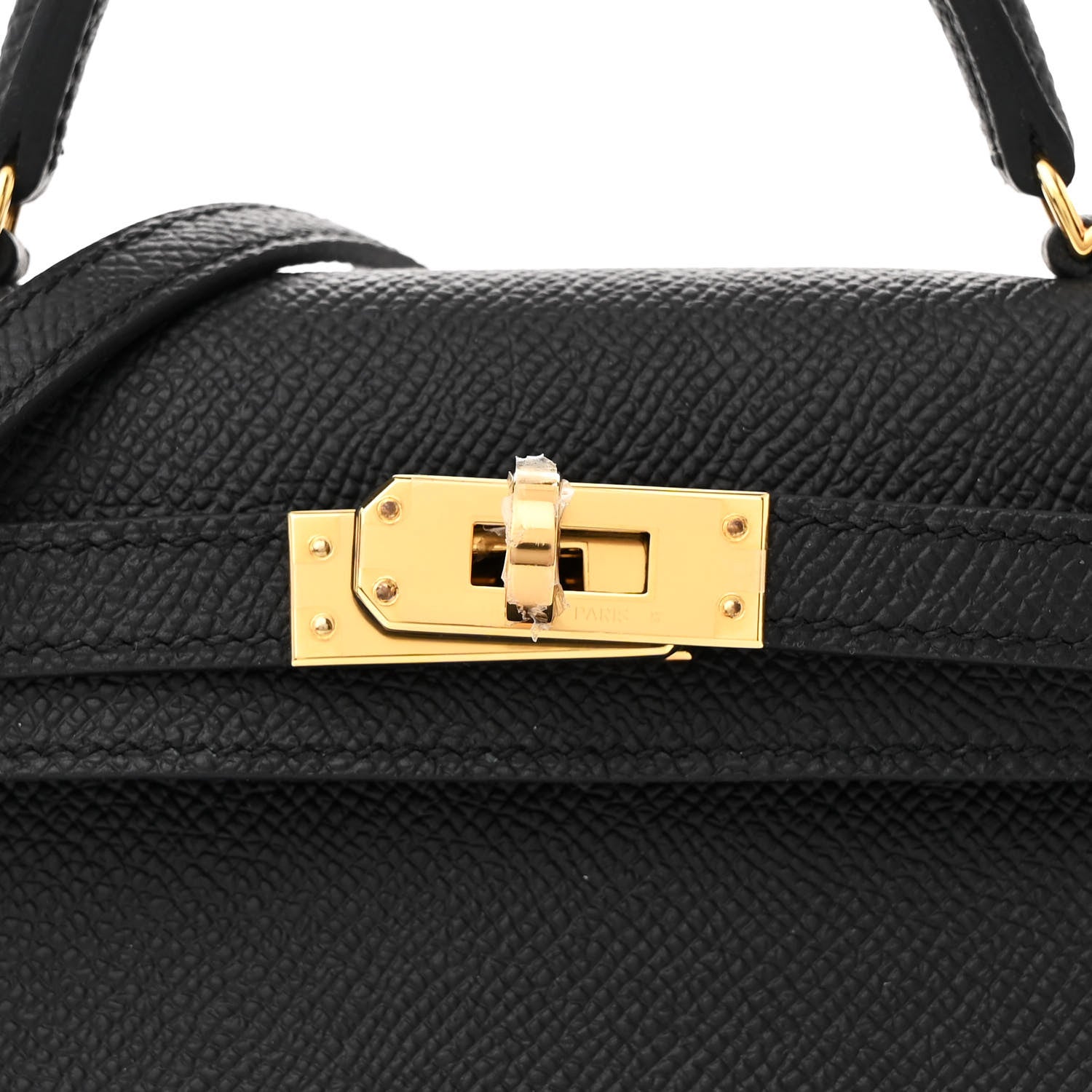 Hermes Epsom Mini Kelly Sellier 20 Black 8 of 11