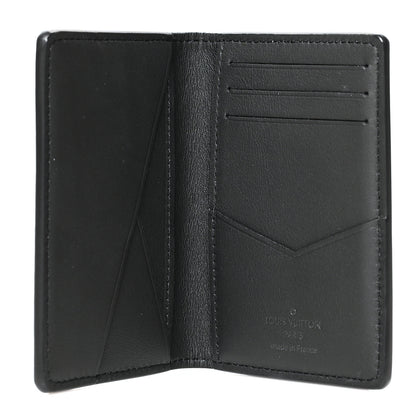 Louis Vuitton Calfskin Monogram Shadow Pocket Organizer Black 5 of 7