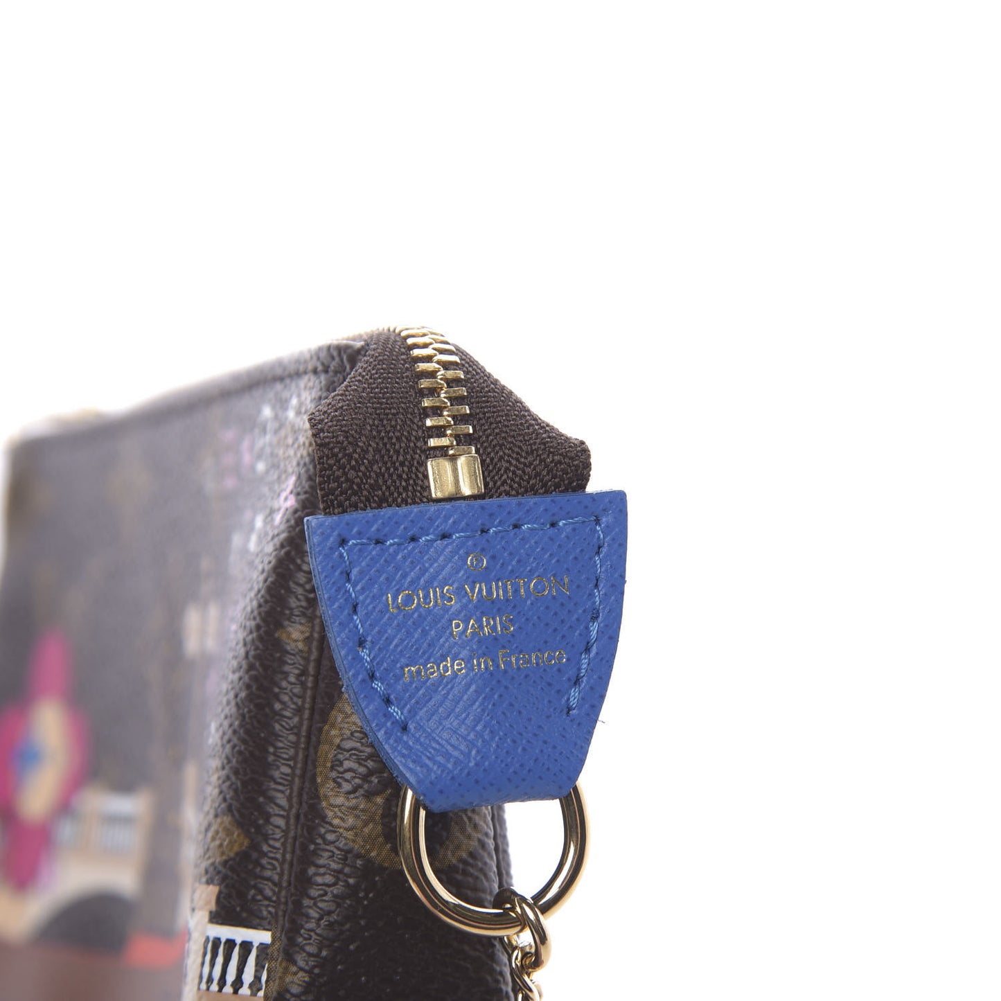 Monogram 2019 Christmas Animation Mini Venice Pochette Accessories Blue