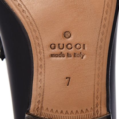 Gucci Calfskin Mens 1953 Horsebit Loafers 7 Black 7 of 9
