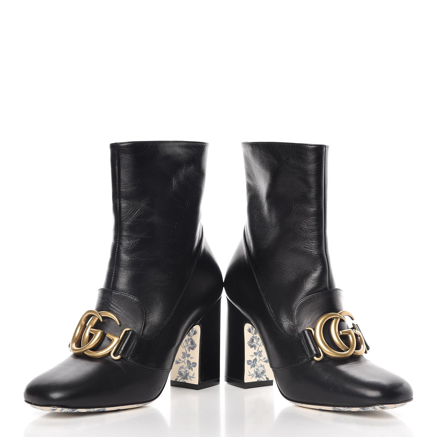 Gucci Malaga Kid GG Victoire 95mm Ankle Boots 36 Black 5 of 11