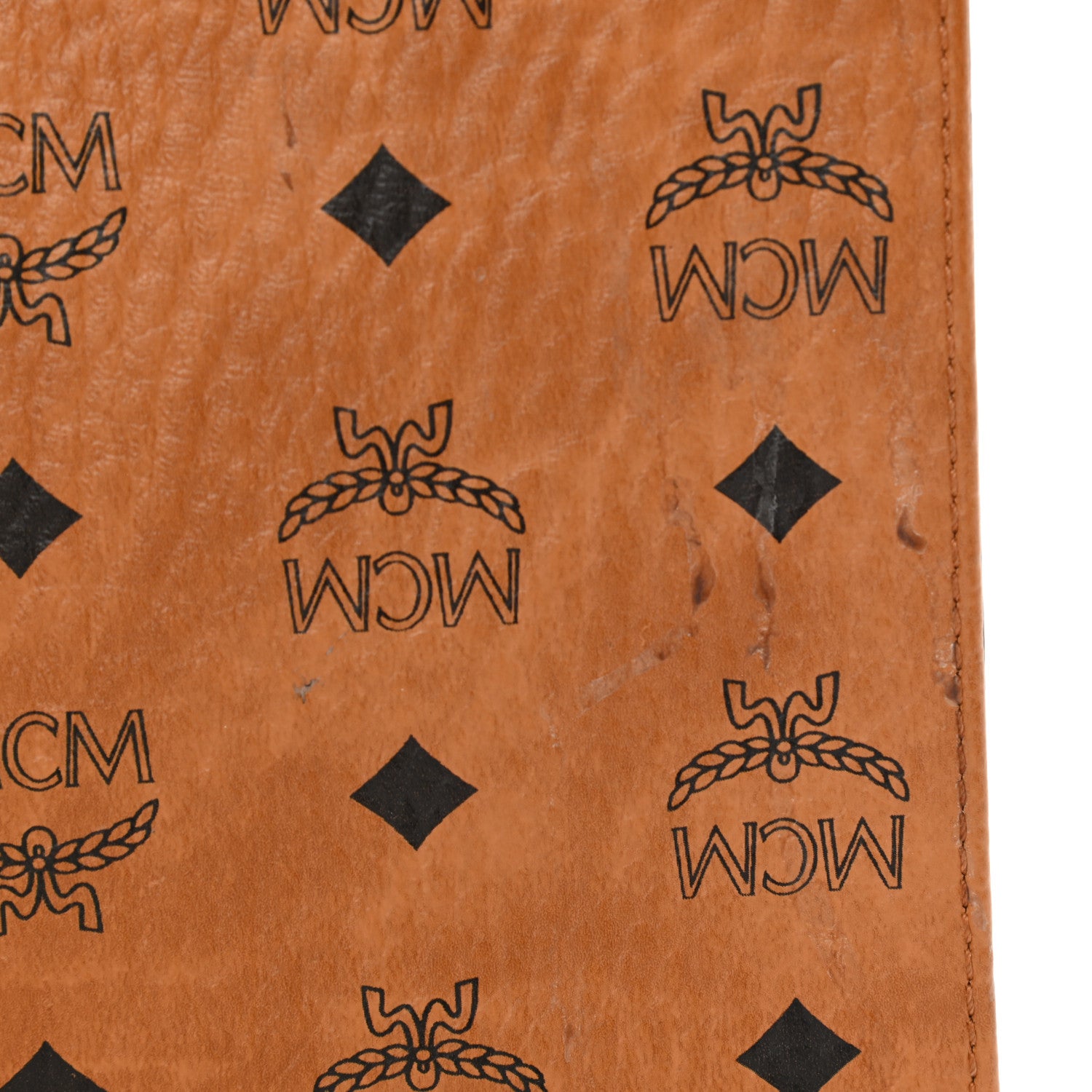 MCM Visetos Mini Klassik Tote Cognac 11 of 13