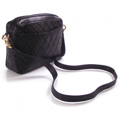 Chanel Vintage Leather Tassel Shoulder Bag Black 3 of 12