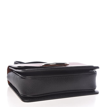 Burberry Calfskin Small D-Ring Bag Tan Black 4 of 10
