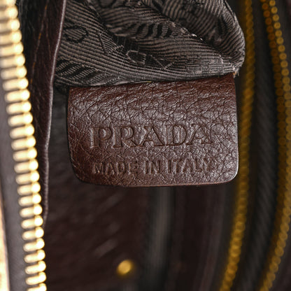 Prada Calf Hair Leopard Print Bag Avorio 8 of 14