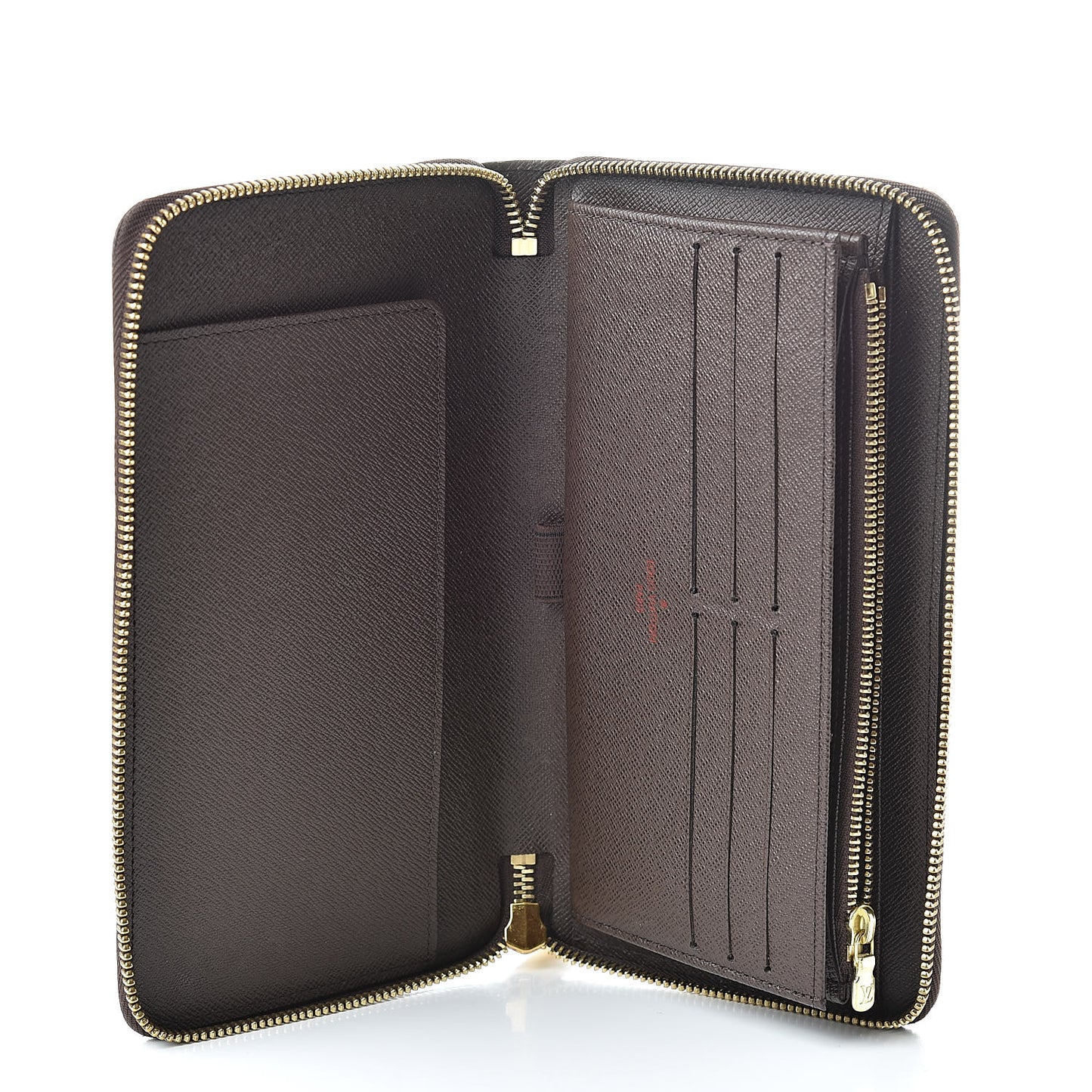 Damier Ebene Zippy Organizer Wallet