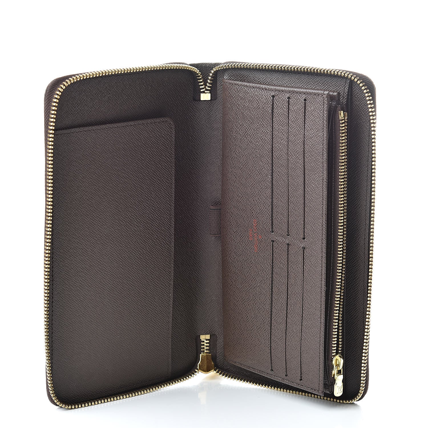 Louis Vuitton Damier Ebene Zippy Organizer Wallet 5 of 13