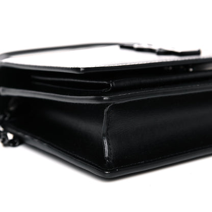 Saint Laurent Calfskin Monogram Sunset Chain Wallet Black 8 of 10