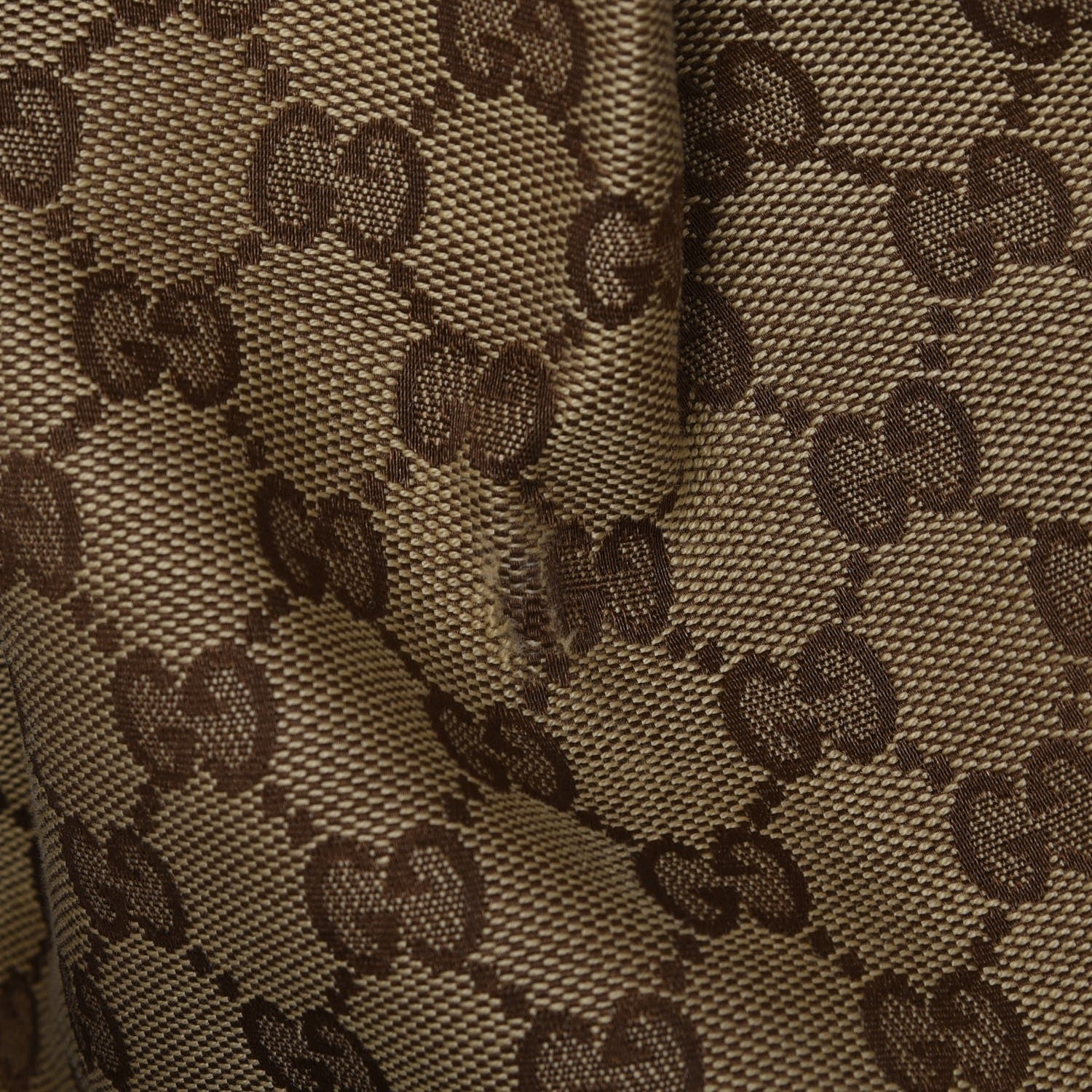 Gucci Monogram Large Sukey Tote Brown 7 of 9