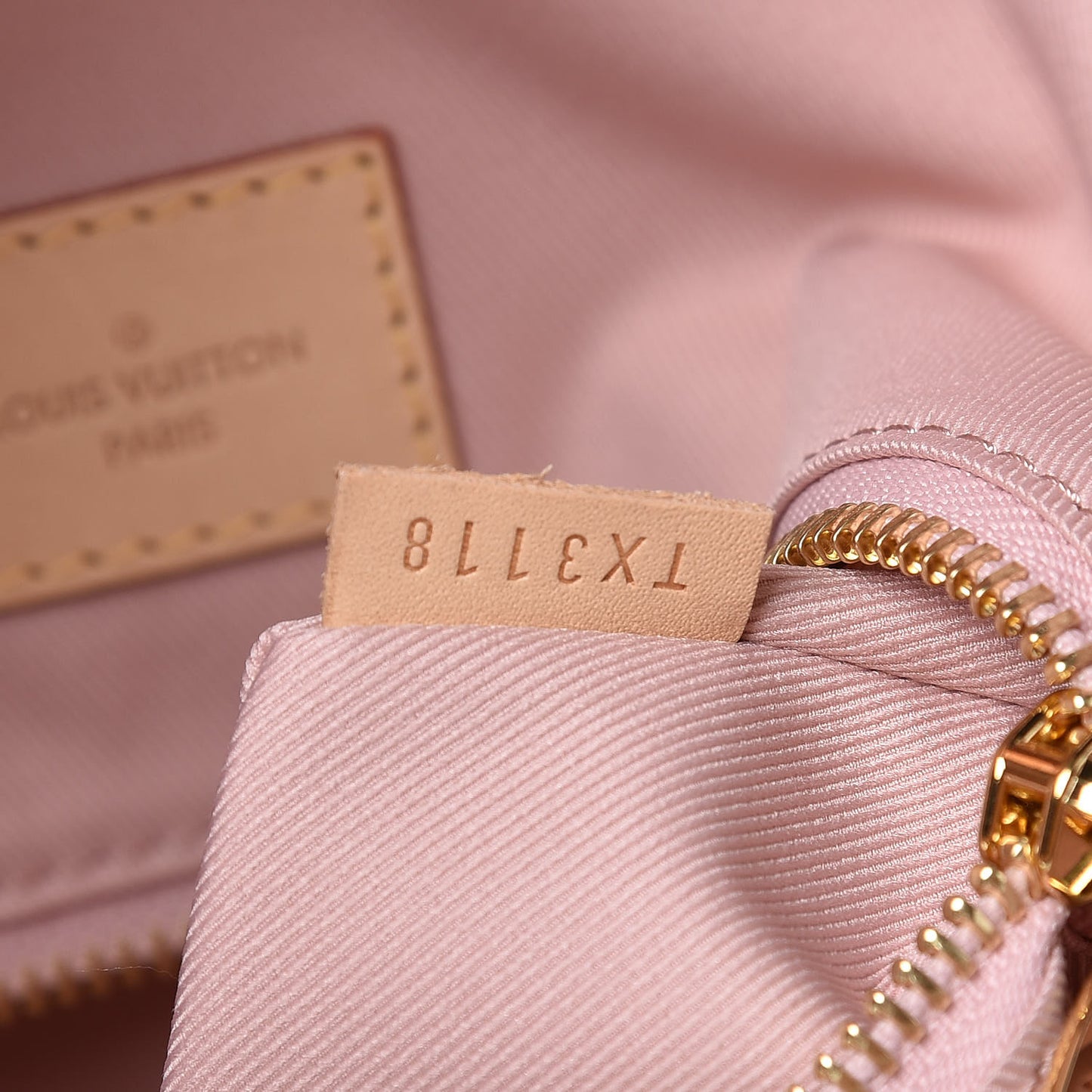 Damier Azur Graceful MM Rose Ballerine