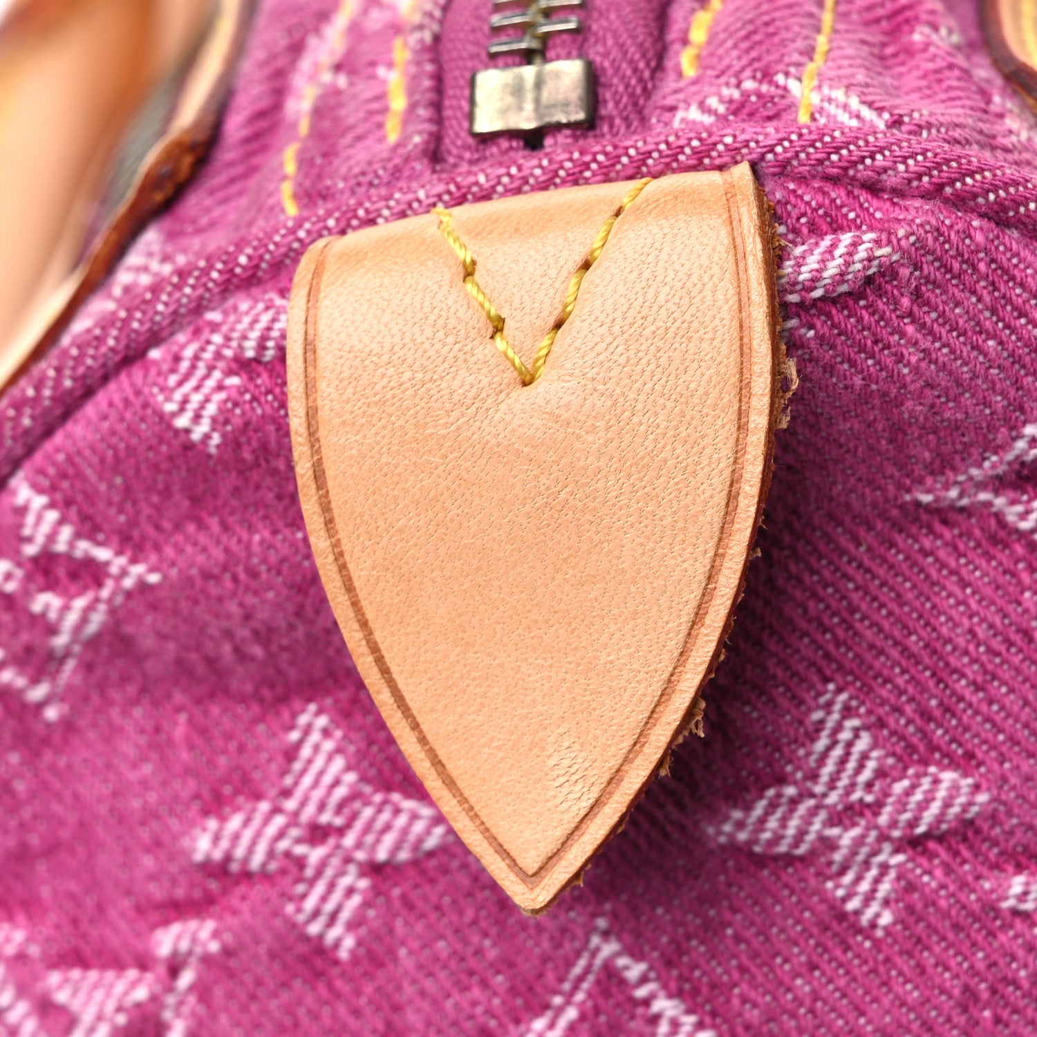 Louis Vuitton Monogram Denim Neo Speedy Fuchsia 11 of 13