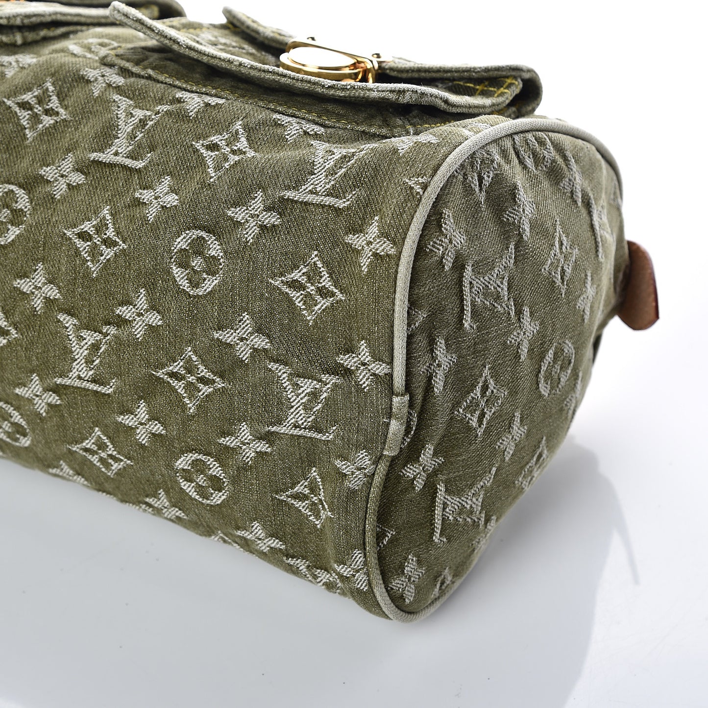 Monogram Denim Neo Speedy Lichen