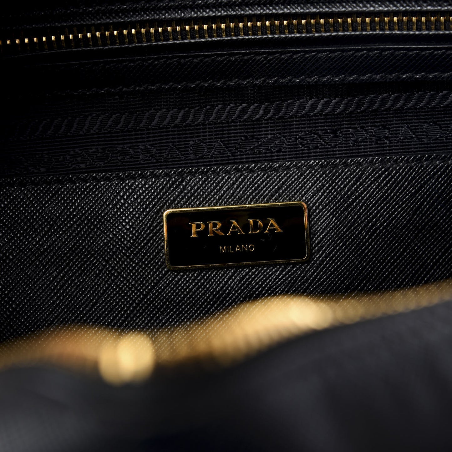 Saffiano Travel Briefcase Black