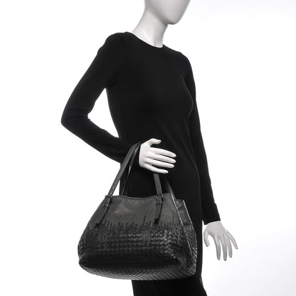 Bottega Veneta Nappa Intrecciato Medium Flow Wave Tote Ardoise 2 of 6