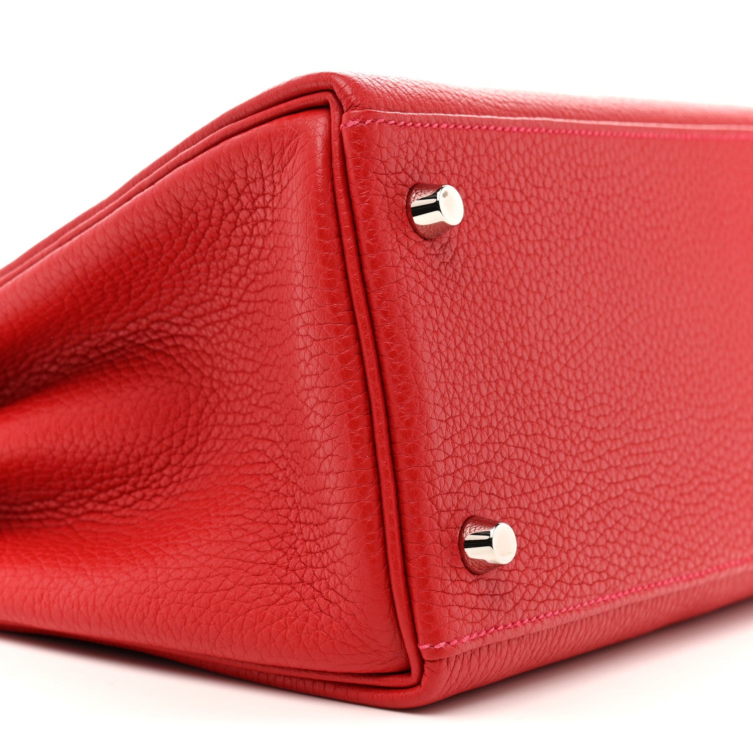Hermes Togo Kelly Retourne 28 Rouge Casaque 8 of 12