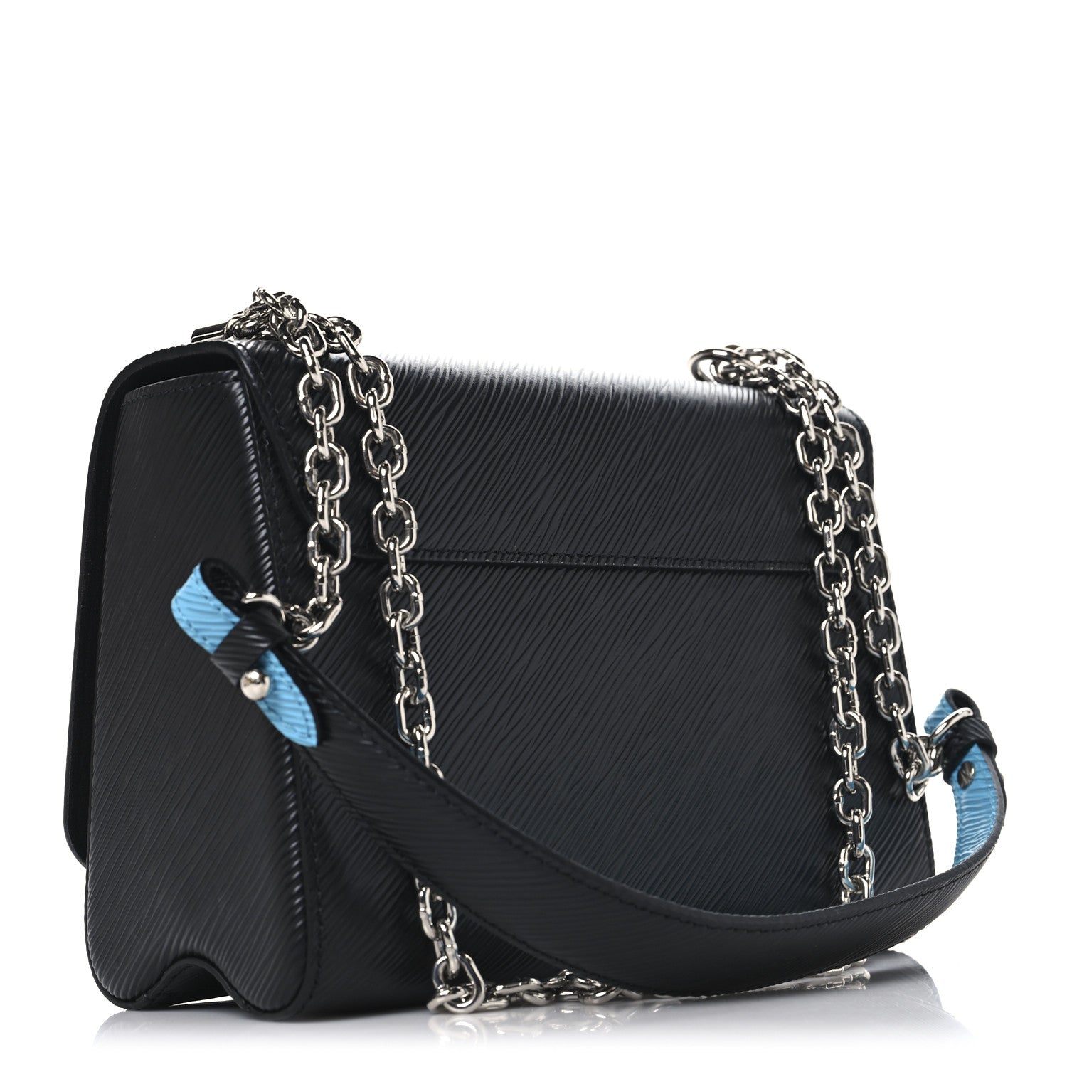 Louis Vuitton Epi Gradient Twist Shoulder Bag MM Black 4 of 10