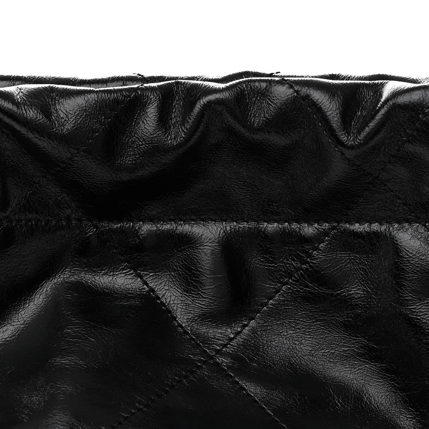 Chanel Shiny Calfskin Quilted Small Chanel 22 Black 10 of 12