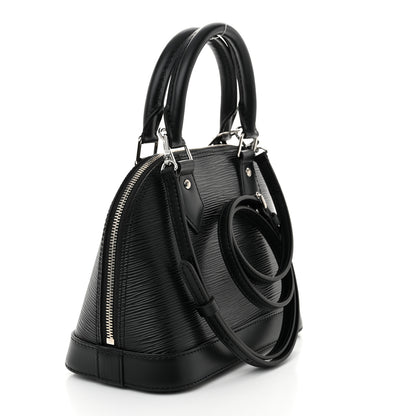 Louis Vuitton Epi Alma BB Black 3 of 10