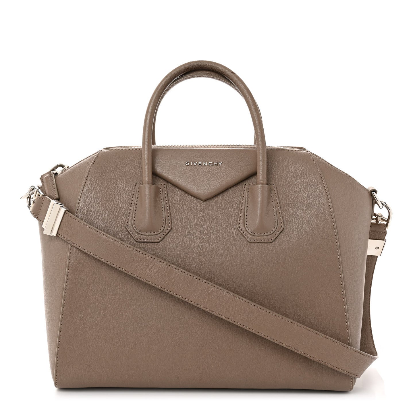 Sugar Goatskin Medium Antigona Sand
