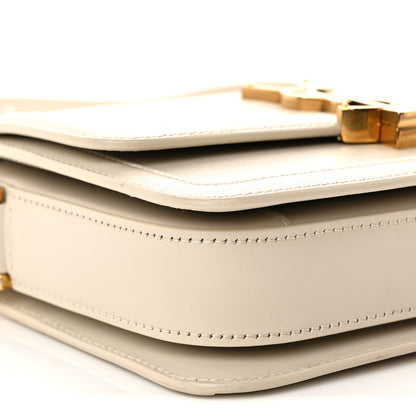 Saint Laurent Smooth Calfskin Small Solferino Satchel Ivory 9 of 10